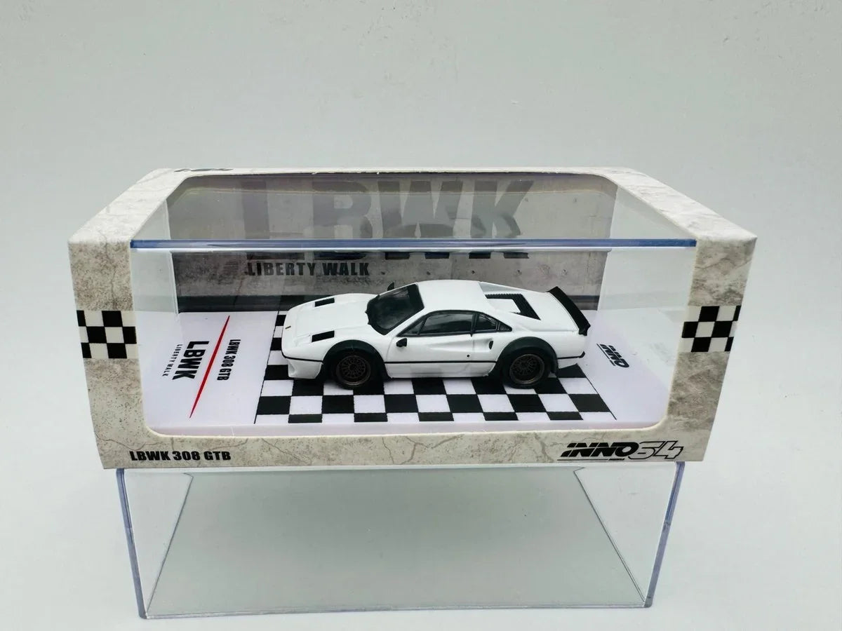 INNO64 1:64 Lbwk 308 Gtb White Diecast Car Model - Jaiman Toys