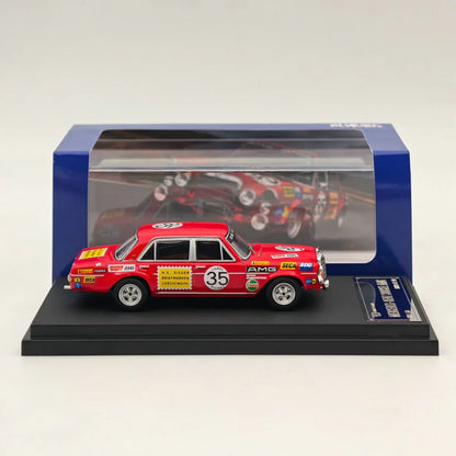 Ghost Player 1/64 MERCEDES BENZ 300SEL AMG Red #35 Diecast Model Car - Jaiman Toys