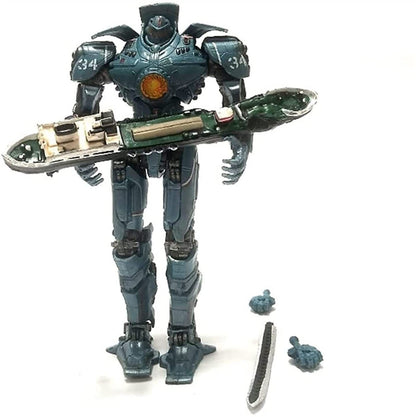 Pacific Rim 7" Deluxe Series 4 Jaeger Gipsy Danger 2.0 Hong Kong Brawl