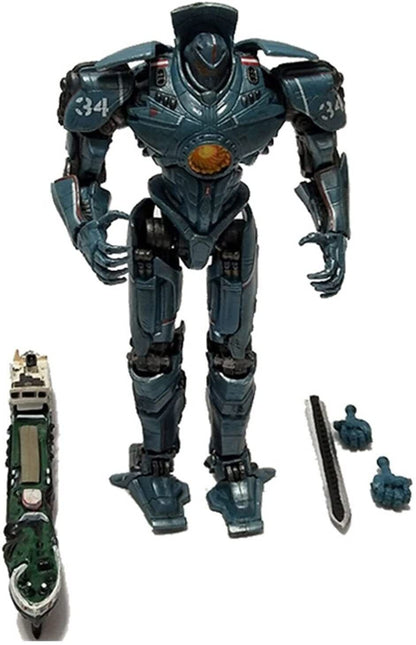 Pacific Rim 7" Deluxe Series 4 Jaeger Gipsy Danger 2.0 Hong Kong Brawl