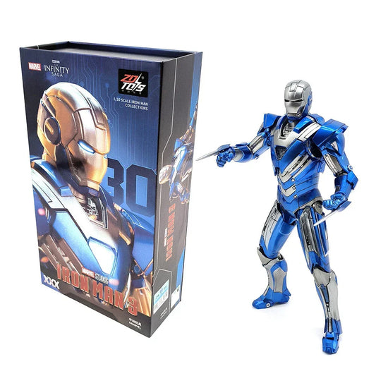ZD TOYS Iron Man Mark 3 Avengers Marvel Action Figure-7"inches Collectible Figure from the Infinity Saga line -(No light-up function) - Jaiman Toys