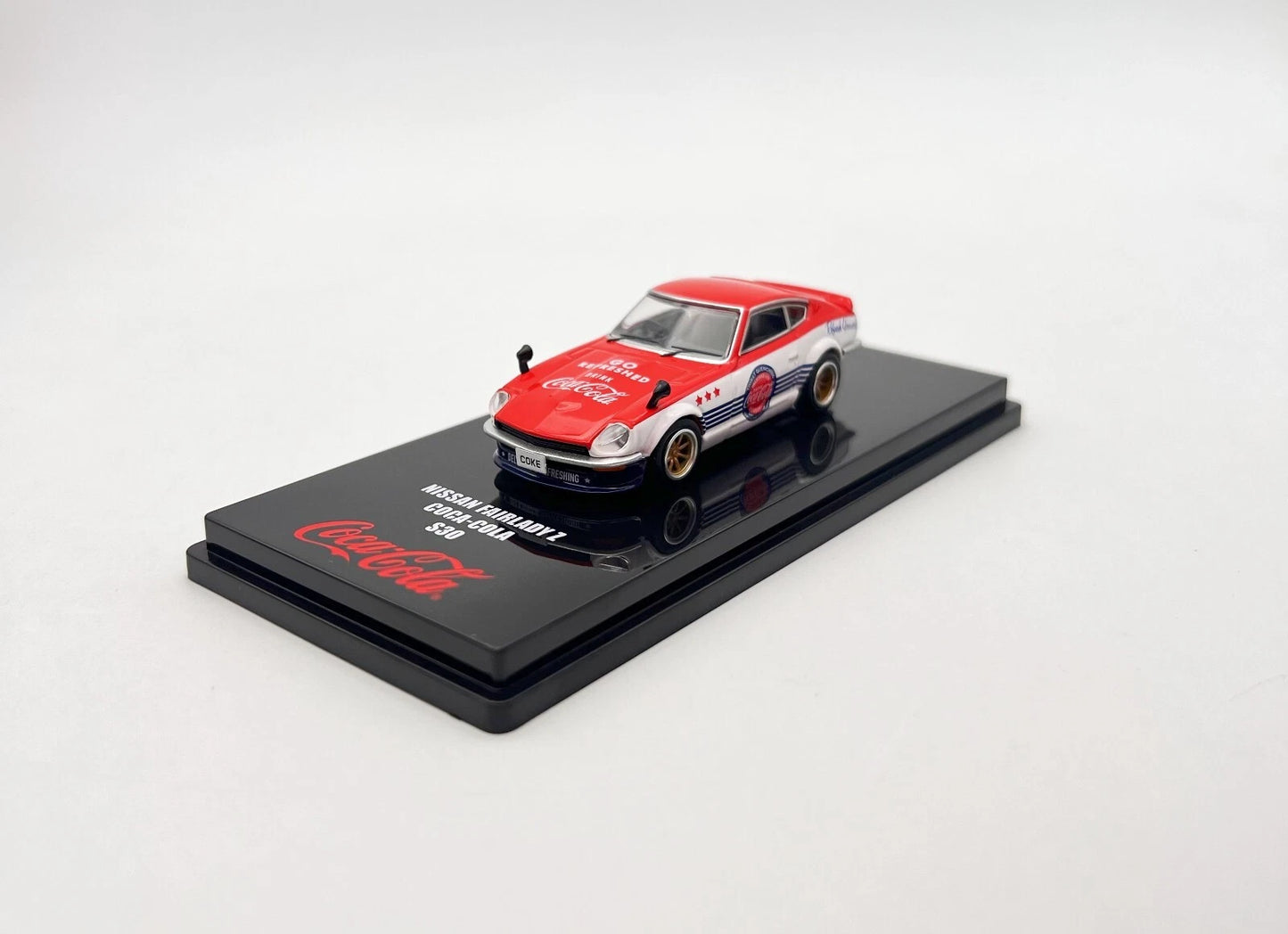 INNO64 1:64 Nissan Fairlady Z S30 Coca-Cola Racing Edition Die-Cast Model Car  | Collectible