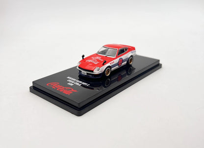 INNO64 1:64 Nissan Fairlady Z S30 Coca-Cola Racing Edition Die-Cast Model Car  | Collectible
