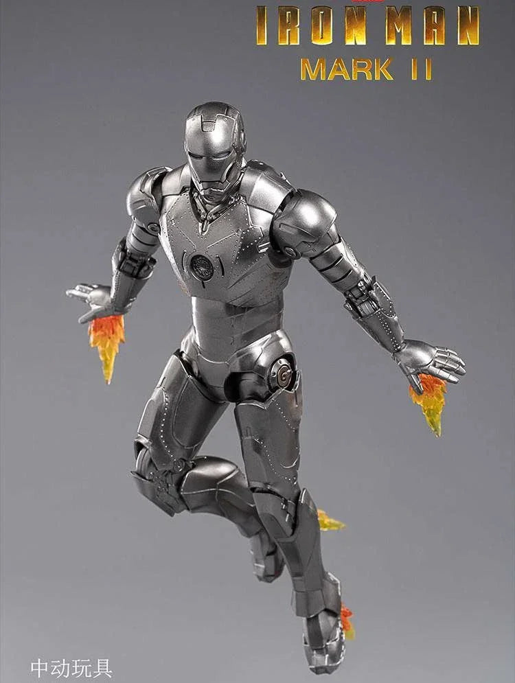 ZD Toys Ultimate Action Figure – Iron Man Mark II (1:10 Scale Collectible) - Jaiman Toys