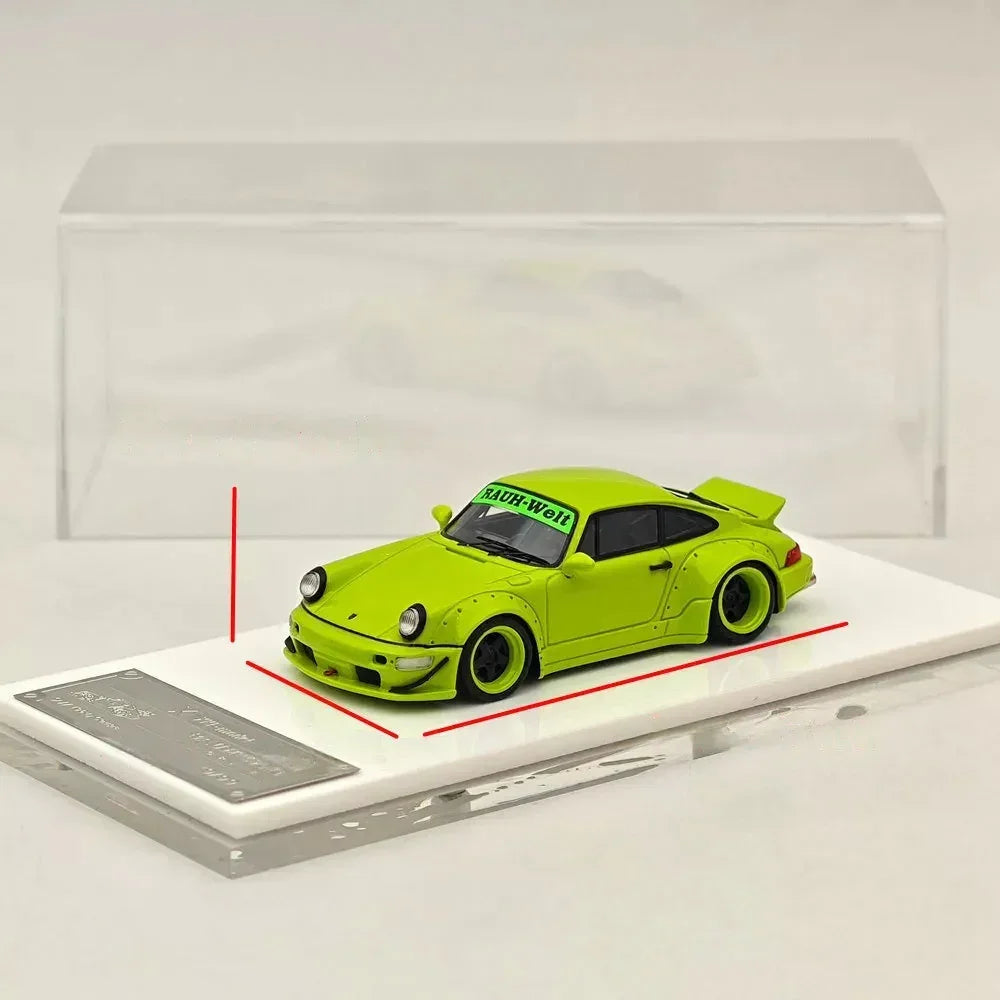 Fast & Speed 1:64 scale diecast model of a Green. RWB 964 - Jaiman Toys