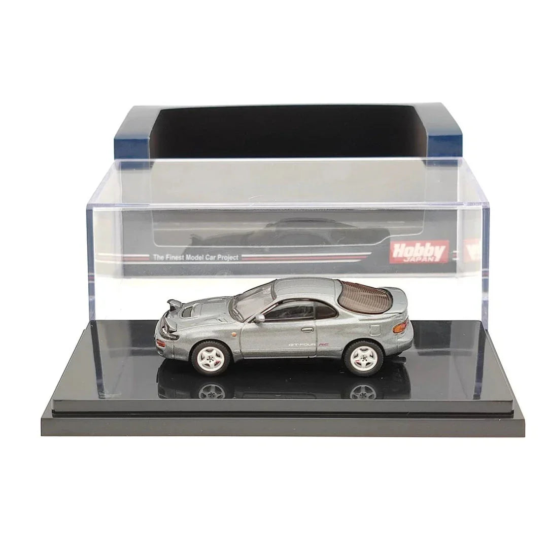 Hobby Japan 1:64 HJ641023DR Toyota CELICA Turbo 4WD Carlos Sainz Limited Edition GT-FOUR RC Diecast Toys Grey Models - Jaiman Toys