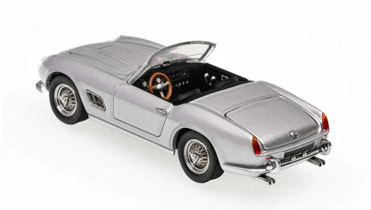 GFCC 1:64 Scale 1960 SWB Ferrari 250GT California Silver Convertible Diecast Car Model - Jaiman Toys
