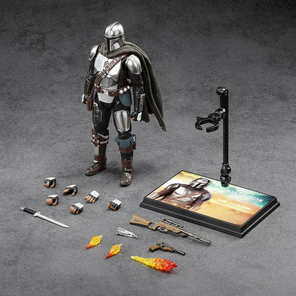 ZD Toys 1:10 Star Wars The Mandalorian Action Figure , 1966-09