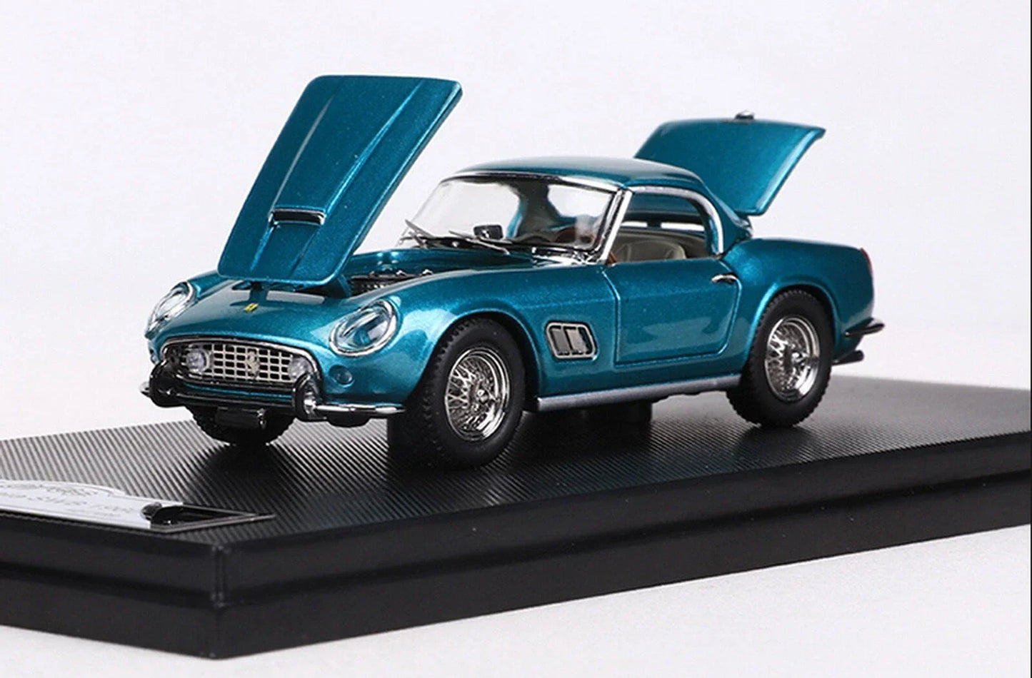 GFCC 1:64 Scale 1960 SWB Ferrari 250GT California Green Convertible Diecast Car Model - Jaiman Toys