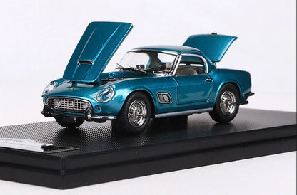 GFCC 1:64 Scale 1960 SWB Ferrari 250GT California Green Convertible Diecast Car Model - Jaiman Toys