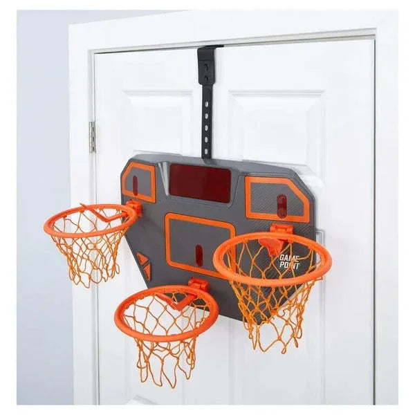 Game Point Triple Shot Challenge Indoor Basketball Play Set - Jaiman Toys