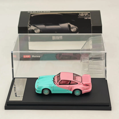 Master Models 1:64 Porsche 911 (930) Turbo Black Bird Edition Die-Cast Model Car |