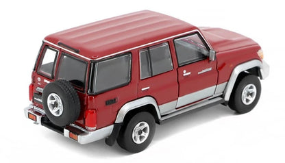 BM Creations 1:64 Toyota Land Cruiser LC76 Diecast Model Car | Premium Collectible with Opening Parts & Accessories | Three Color Variants
