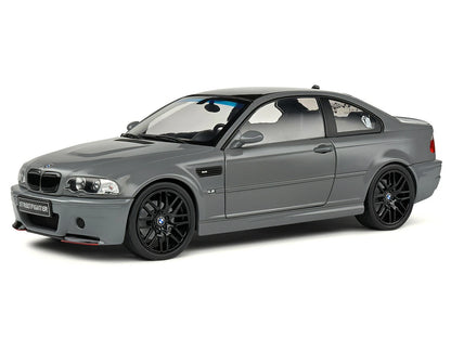 Solido 1:18 BMW M3 E46 Streetfighter Die-Cast Model Car – Grey Collector Scale Sports Coupe