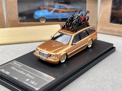 Mortal Model 1:64 Mercedes-Benz E-Class S124 Diecast Car | Classic Premium Collector Model