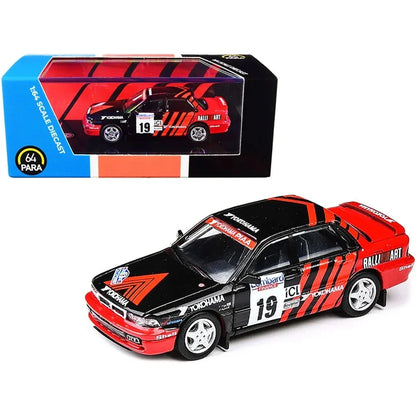 PARA64 1:64 Mitsubishi Galant VR-4 #19 Lombard RAC Rally 1992 Diecast Model Car (PA65101)