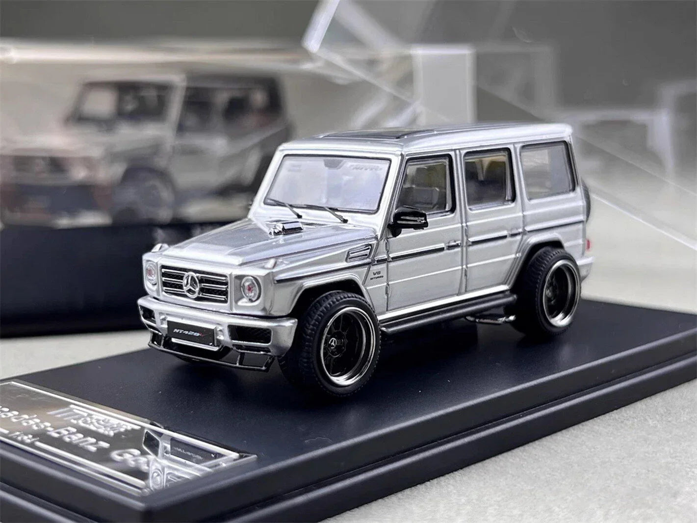 Mercedes-Benz G63 Silver Diecast 1:64 Car Model - Jaiman Toys