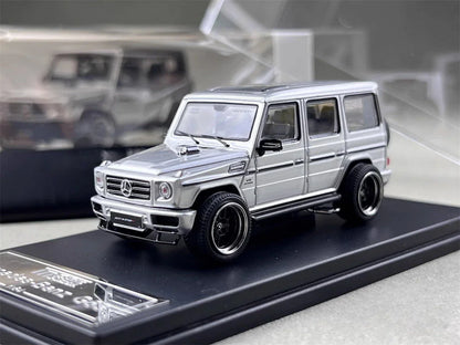 Mercedes-Benz G63 Silver Diecast 1:64 Car Model - Jaiman Toys