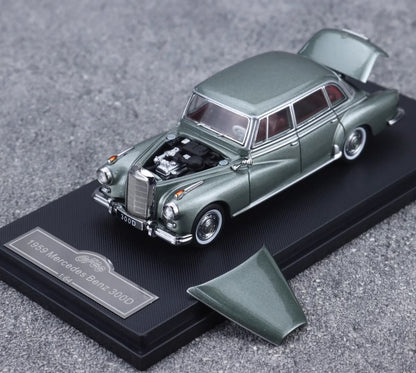 GFCC 1:64 Mercedes-Benz 300D Diecast Car Model | Premium Collectible Scale Model Available in 5 Variants