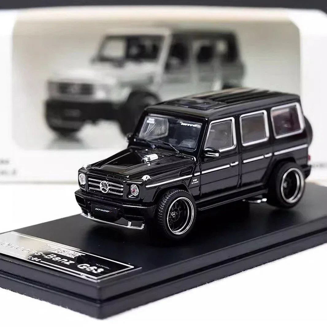 BSC 1:64 Mercedes-Benz G63 Black Diecast Car Model - Jaiman Toys