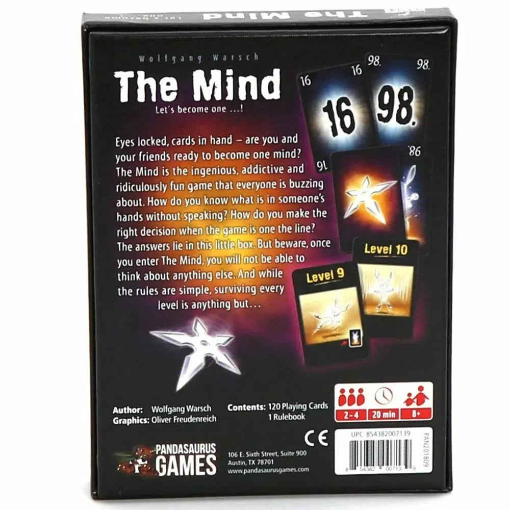 The Mind Let's Become One Card Game - Jaiman Toys