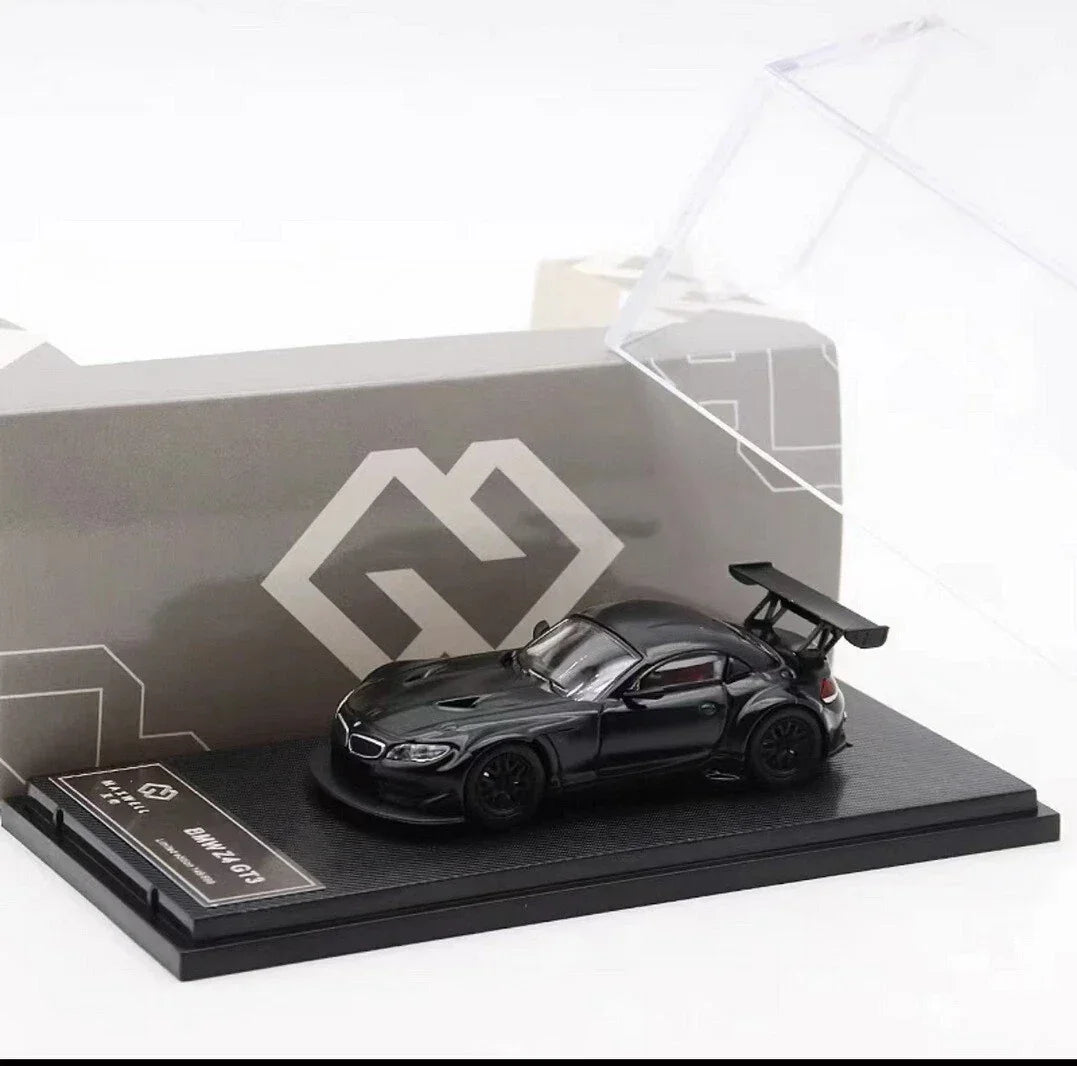 Maxwell 1/64 Scale BMW Z4 GT3 Black Diecast Car Model Car - Jaiman Toys