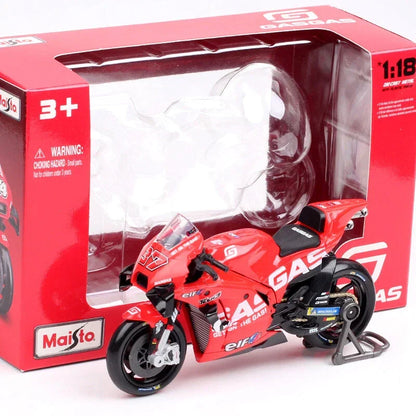 Maisto 1:18 GasGas Factory Tech3 Motorbike #37– Pol Espargaro Diecast Model - Jaiman Toys