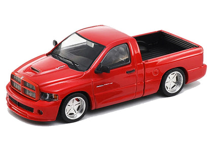 GCD Shoom64 Models 1:64 Dodge Ram SRT-10 Pickup Truck Diecast Model Car | Red & Silver Colour Variants