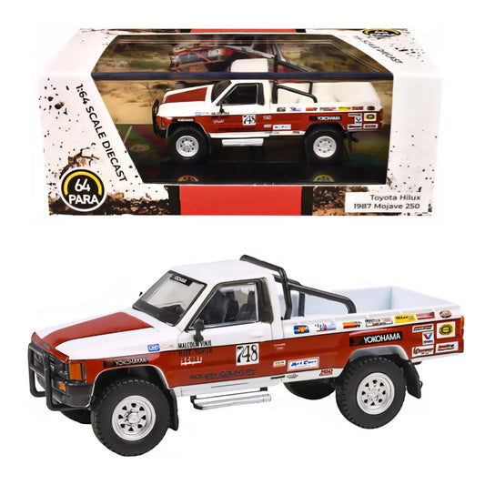 PARA64 1:64TOYOTA HILUX PICKUP #748 "MOJAVE 250" (1987)  DIECAST BY PARAGON PA-55527