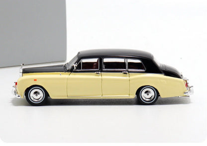 DOT x DCM 1/64 Scale Rolls-Royce Phantom VI Yellow/Black – Premium Diecast Car Model Collectible - Jaiman Toys