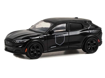 GreenLight 1:64 2023 Ford Mustang Mach-E GT Black Diecast Model Car – 28130F