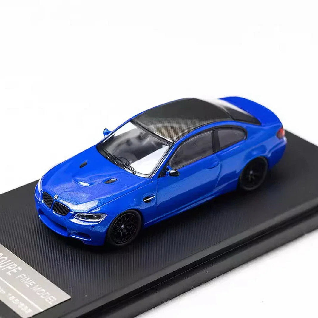 Fine Model 1:64 BMW M3 Coupe E92 – Blue– Die-Cast Car Model Toy Collectible - Jaiman Toys