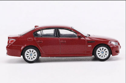 Shadow 1:64 BMW M5 E60 Diecast Model Car | Red Premium Collectible Display Edition
