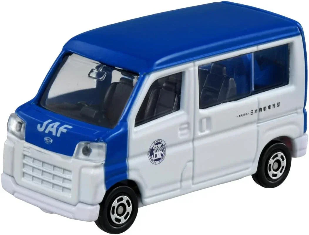 Takara Tomy Tomica 76 Daihatsu Hijet JAF Road Service Car - Jaiman Toys