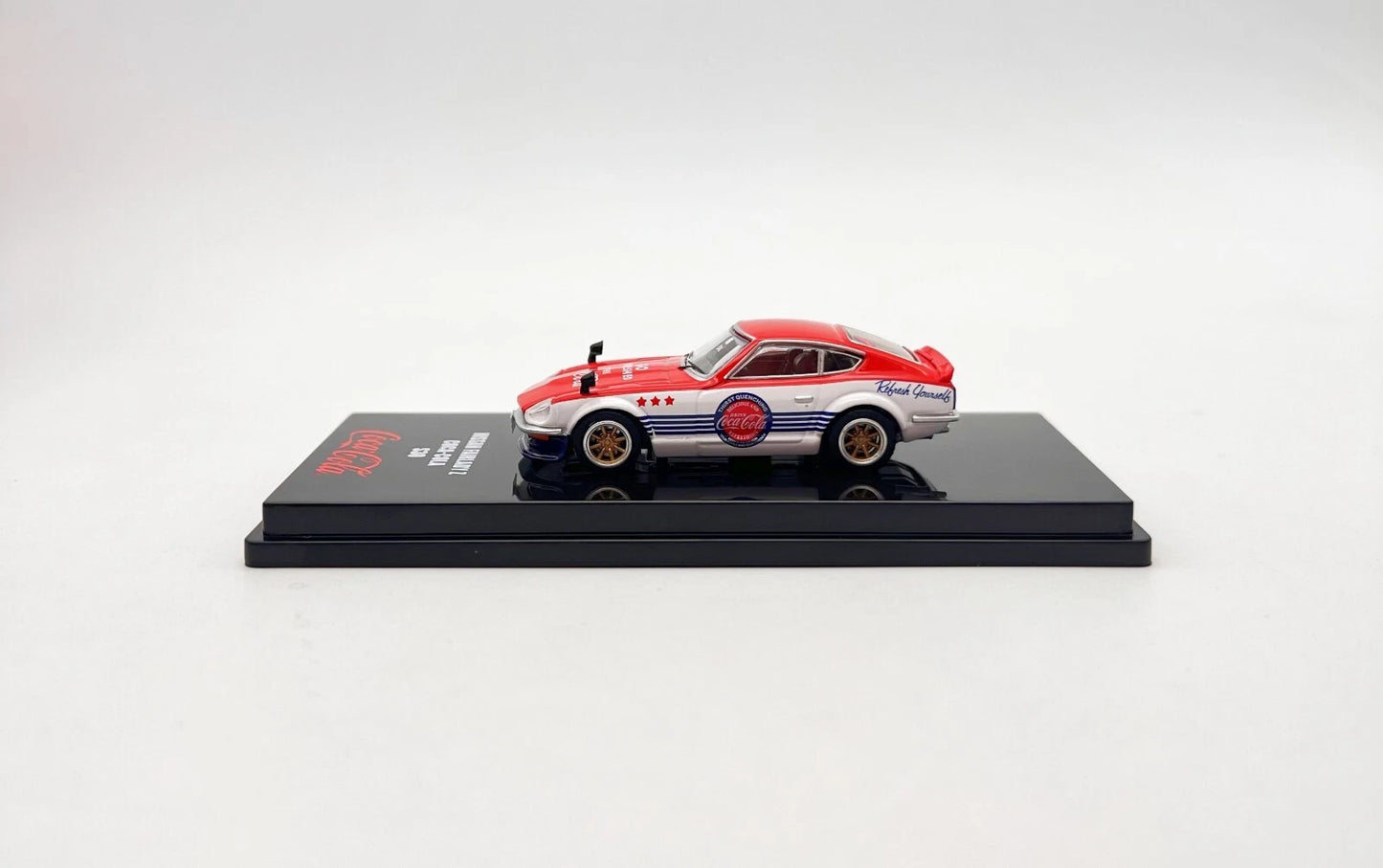 INNO64 1:64 Nissan Fairlady Z S30 Coca-Cola Racing Edition Die-Cast Model Car  | Collectible