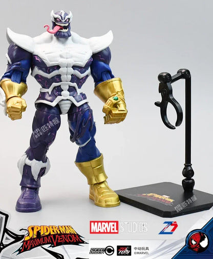 ZD TOYS Venomized Thanos (Maximum Venom Series) ″ 7″ PVC Action Figure - Jaiman Toys