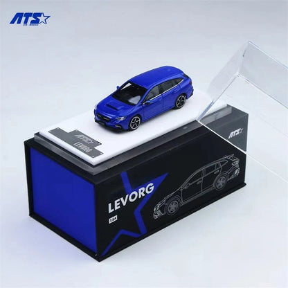 ATS Models 1:64 Scale Diecast Cars | Mitsubishi Lancer Evolution IV Subaru Levorg| Dual Variants Collectible Car Model