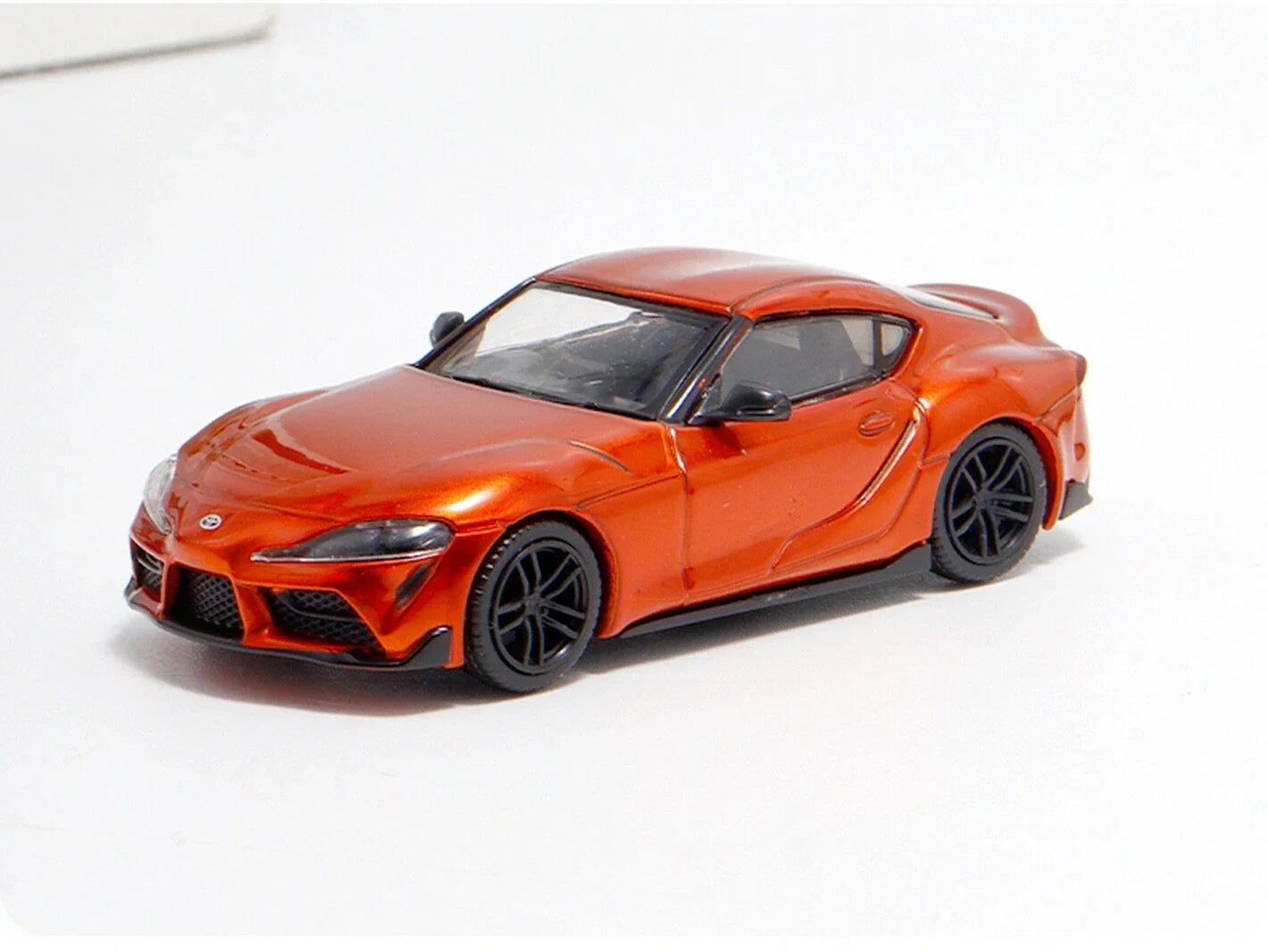BSC 1:64 Scale Toyota GR Supra A90 Orange Diecast Cat Model - Jaiman Toys
