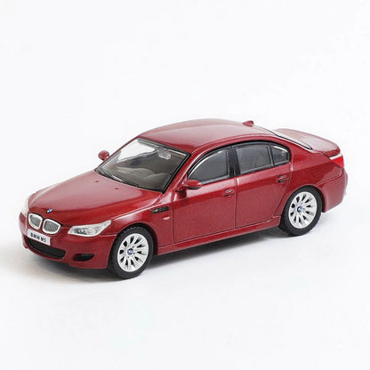 Shadow 1:64 BMW M5 E60 Diecast Model Car | Red Premium Collectible Display Edition
