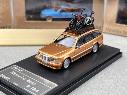 Mortal Model 1:64 Mercedes-Benz E-Class S124 Diecast Car | Classic Premium Collector Model
