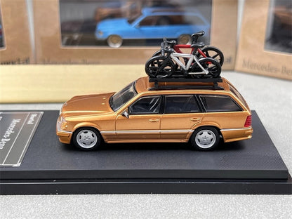 Mortal Model 1:64 Mercedes-Benz E-Class S124 Diecast Car | Classic Premium Collector Model