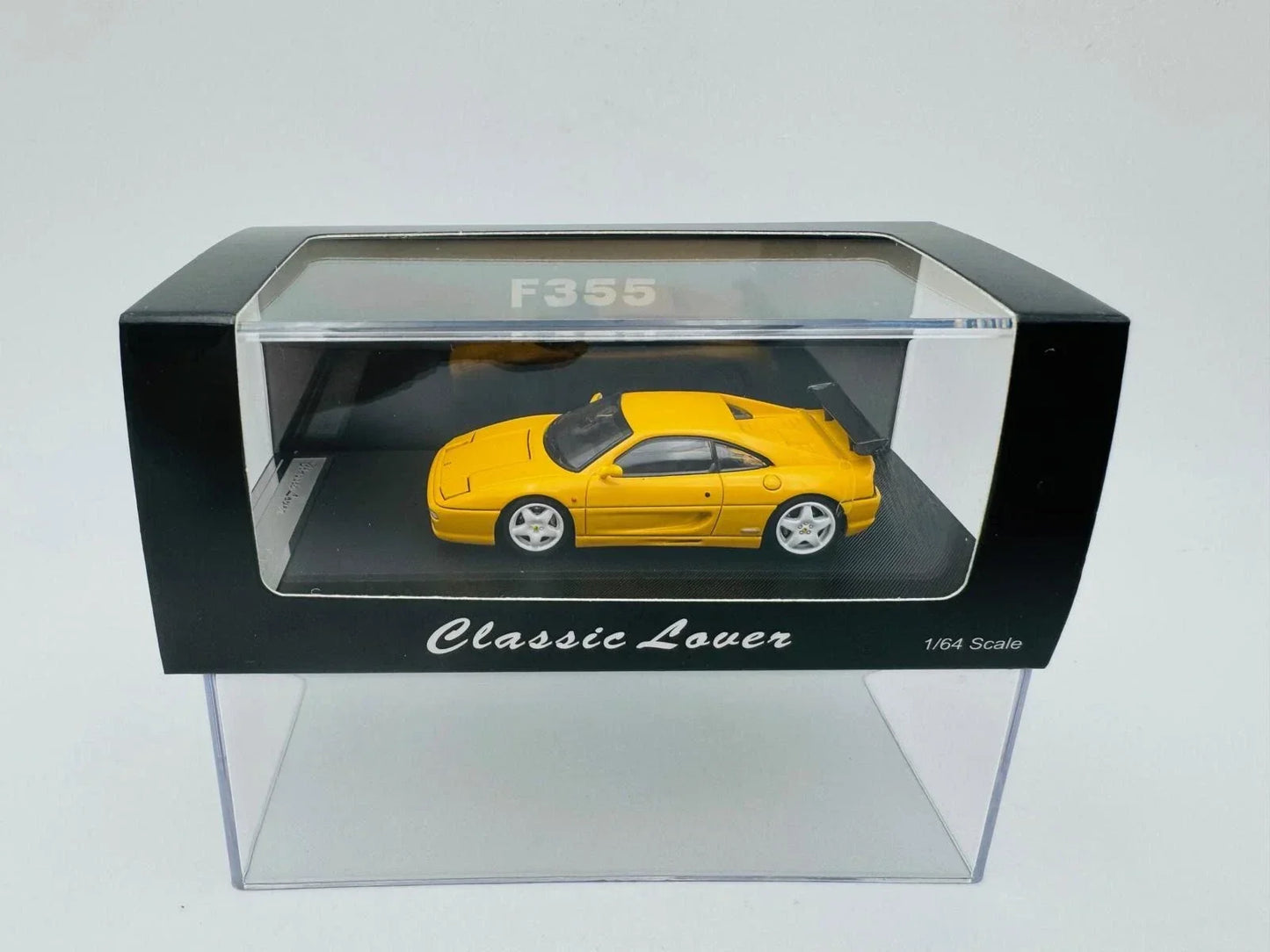 Classic Lover F355 Yellow 1:64 Scale Diecast Car Model – Collector’s Edition - Jaiman Toys