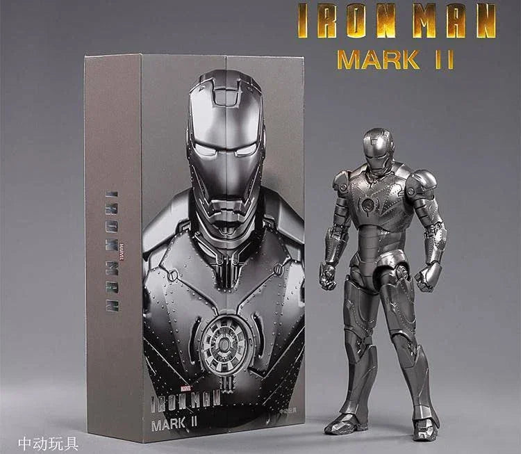 ZD Toys Ultimate Action Figure – Iron Man Mark II (1:10 Scale Collectible) - Jaiman Toys
