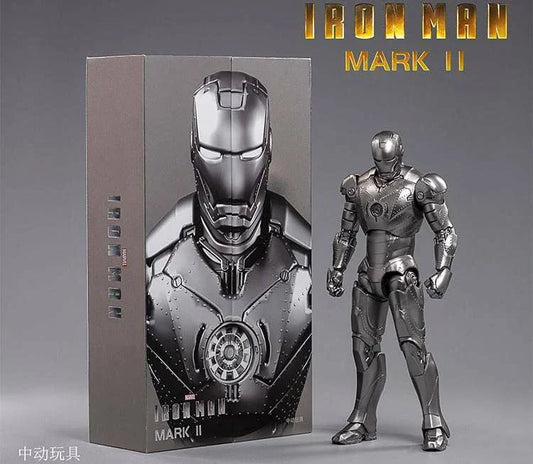 ZD Toys Ultimate Action Figure – Iron Man Mark II (1:10 Scale Collectible) - Jaiman Toys