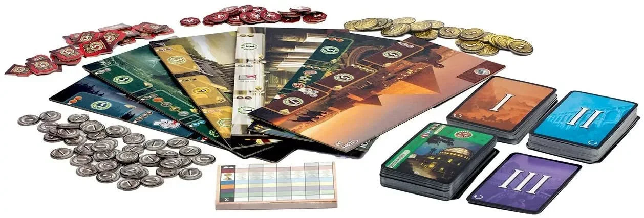 7 Wonders 1st Edition Board Game - Jaiman Toys
