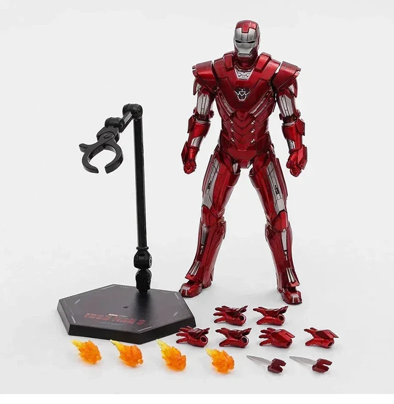 ZD Toys Ultimate 7″ Iron Man Mark  33 Action Figure – Marvel Avengers Collector’s Edition (No Light Function) - Jaiman Toys