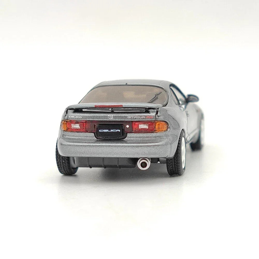 Hobby Japan 1:64 HJ641023DR Toyota CELICA Turbo 4WD Carlos Sainz Limited Edition GT-FOUR RC Diecast Toys Grey Models - Jaiman Toys