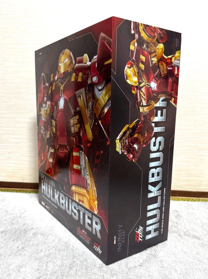 ZD Toys 1/10 Scale Marvel Iron Man MK44 1907-44 Hulkbuster Collectible Action Figure –With LED Light Function
