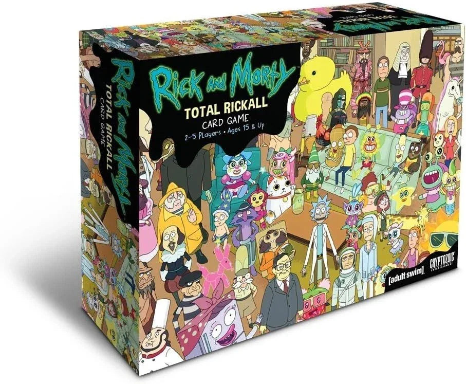 Rick and Morty : Total Rickall Card Game - Jaiman Toys