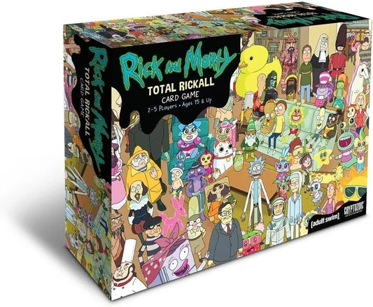 Rick and Morty : Total Rickall Card Game - Jaiman Toys